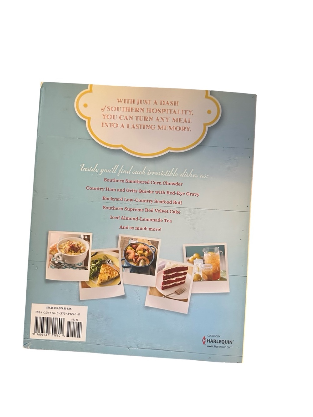 The Sweet Magnolias Cookbook - White/Cream Cover - Picture 2 of 2